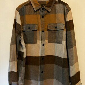 H & M Men's Shirt/Jacket Size Large